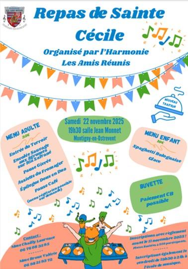 Repas de Sainte Cécile