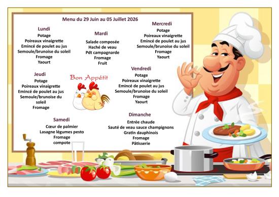 Menus